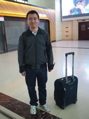 Wu Jixian, de 31 anos, veio de Las Palmas, em Grã Canária.