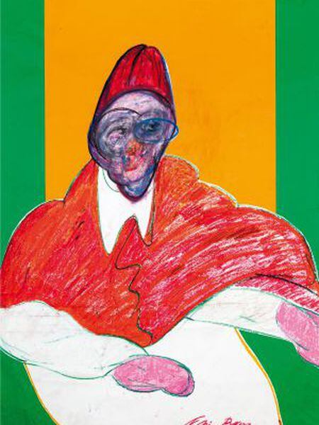 Desenho de Francis Bacon, que faz parte da Série dos Papas.