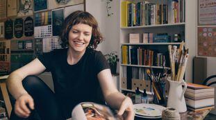 Annie Atkins, desenhista gráfica e autora de ‘Fake Love Letters’.