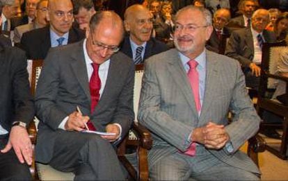 Alckmin e Nalini, em dezembro.