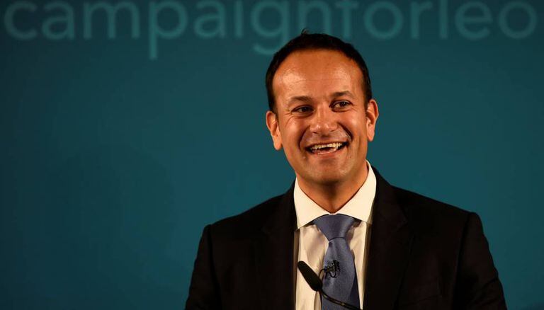 O candidato Leo Varadkar.