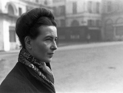 Simone de Beauvoir.
