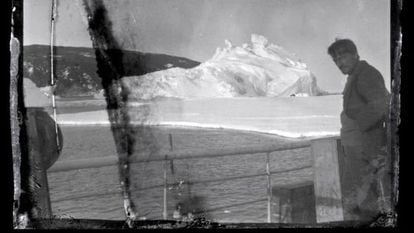 Uma das fotos do legado de Shackleton.
