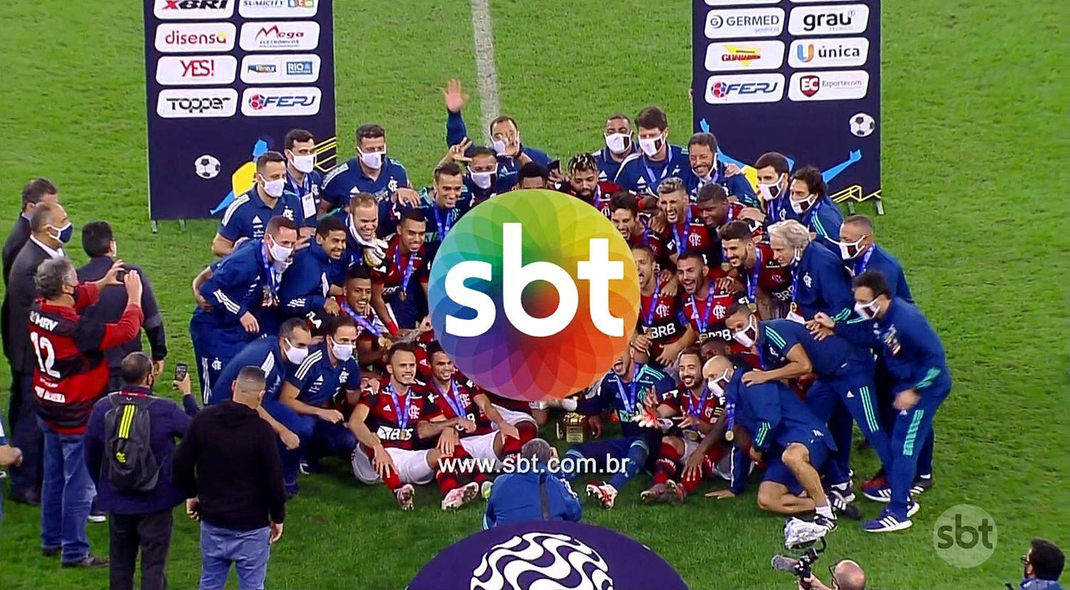 Encerramento do Campeonato Carioca no SBT.