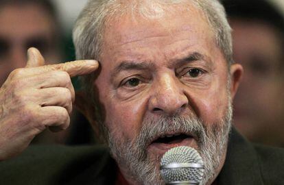 O ex-presidente Lula, no último dia 15.