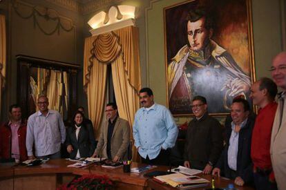 Um ato do Governo de Maduro no dia 22 de dezembro.