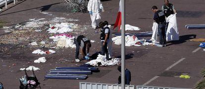 Vítimas do atentado da quinta-feira em Nice.