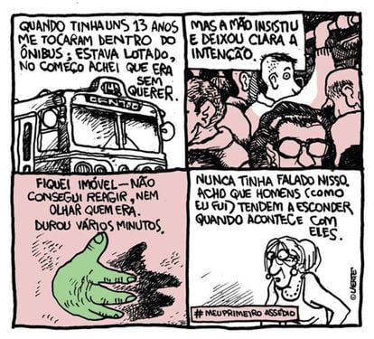 Cedida pela cartunista Laerte, a tirinha foi publicada primeiro na 'Folha de S. Paulo'