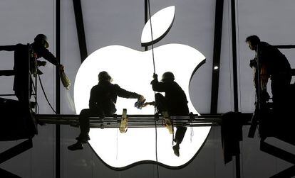 Loja da Apple em Hangzhou, China, em janeiro de 2014.