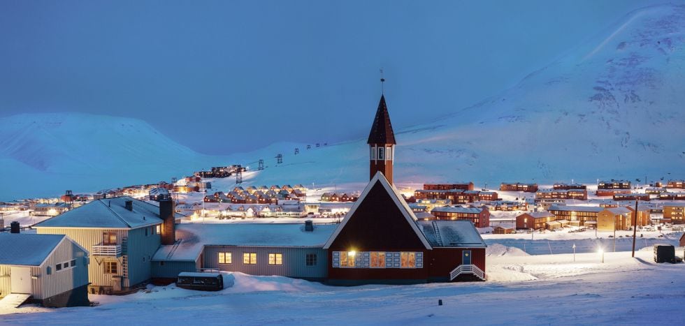 A igreja de Svalbard permanece aberta 24 horas e acolhe todas as confissões religiosas.