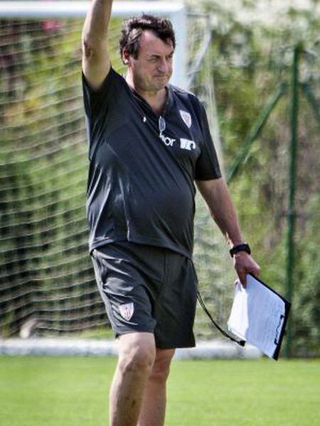 Luis Bonini, durante sua etapa no Athletic.