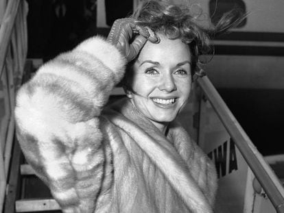 Debbie Reynolds em Nova York, em 1952.