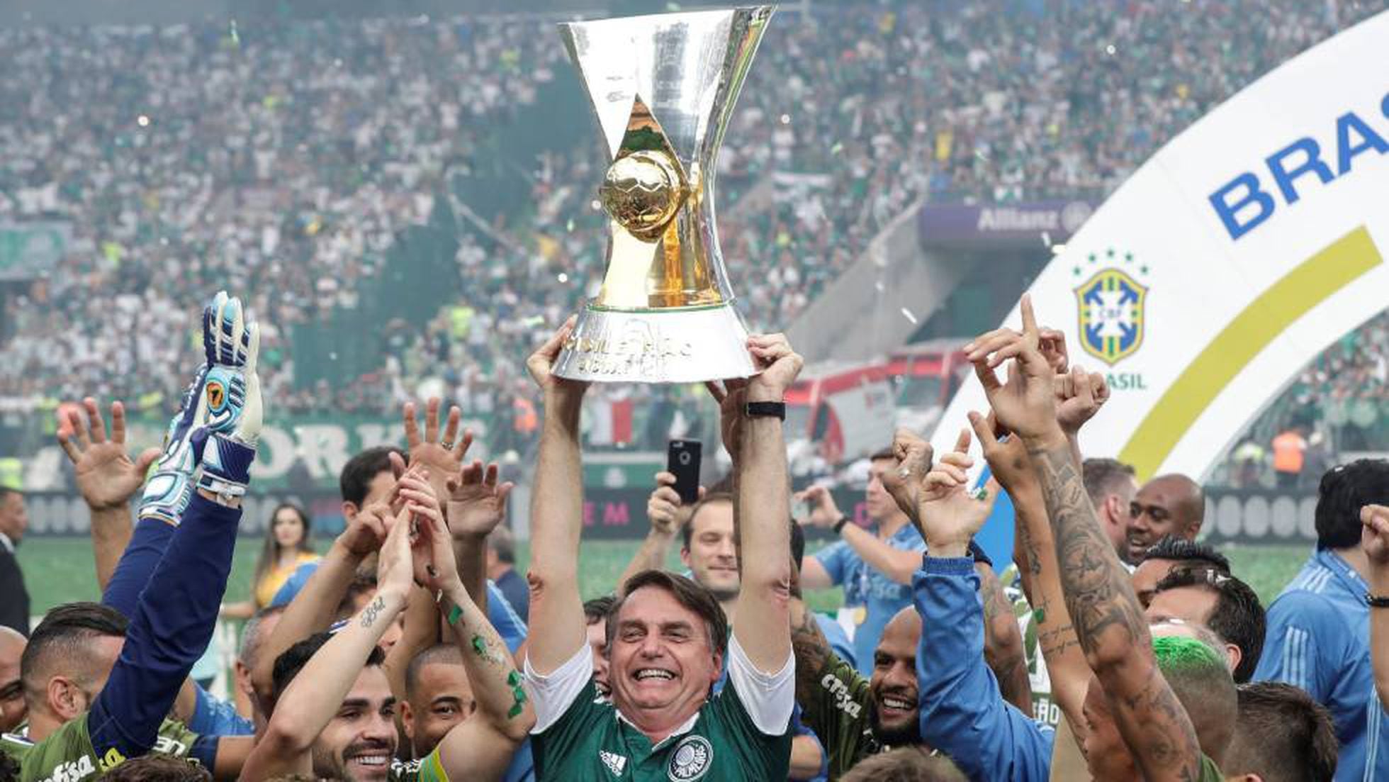 Brasileirão (Brazilian Série A) trophy  Brasileirao, Gigante palmeiras,  Futebol de rua