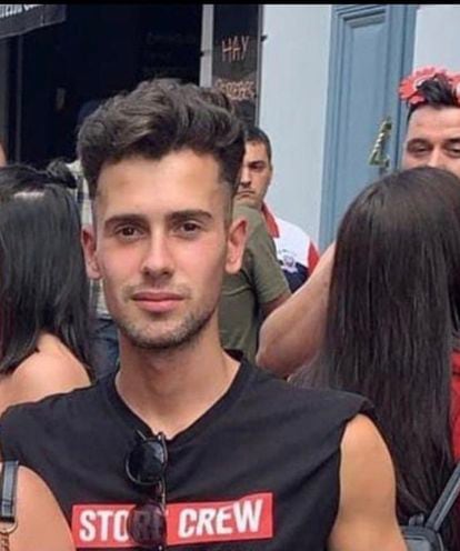O jovem Samuel Luiz Muñiz, assassinato no sábado em frente a uma festa em A Coruña.
