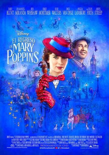Cartaz de ‘O Retorno de Mary Poppins’.