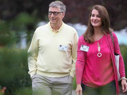 Bill e Melinda Gates, em Sun Valley