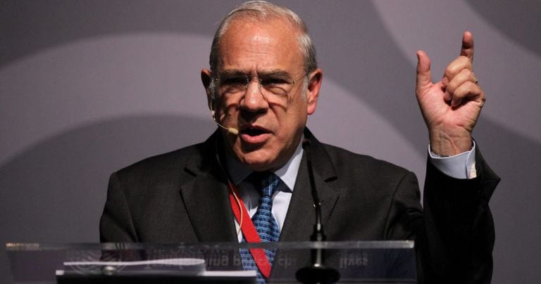 O secretário geral da OCDE, José Angel Gurría.