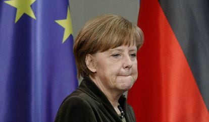 Angela Merkel, em Berlim.