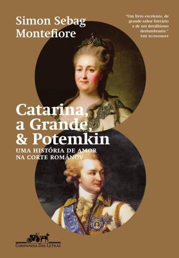 Capa do livro 'Catarina, a Grande & Potemkin', livro mais recente de Montefiore