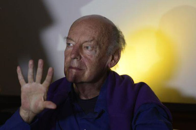 Galeano, na Bienal do Livro de Brasília. Fábio R. Pozzebom/Agência Brasil