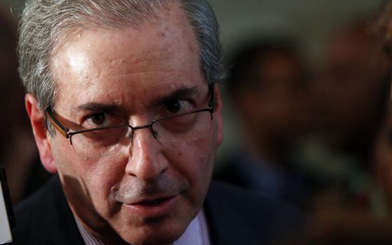 O presidente da Câmara, Eduardo Cunha.