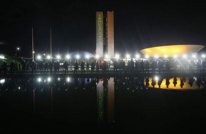 Ato em Brasília pró-impeachment dia 21 de março.