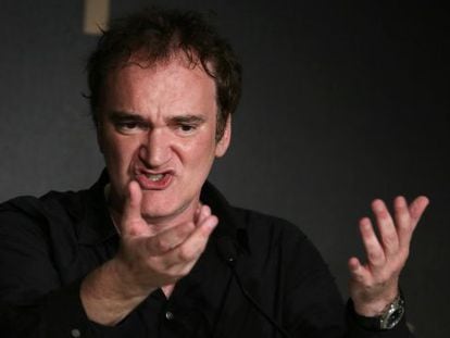 Quentin Tarantino, no Festival de Cannes.