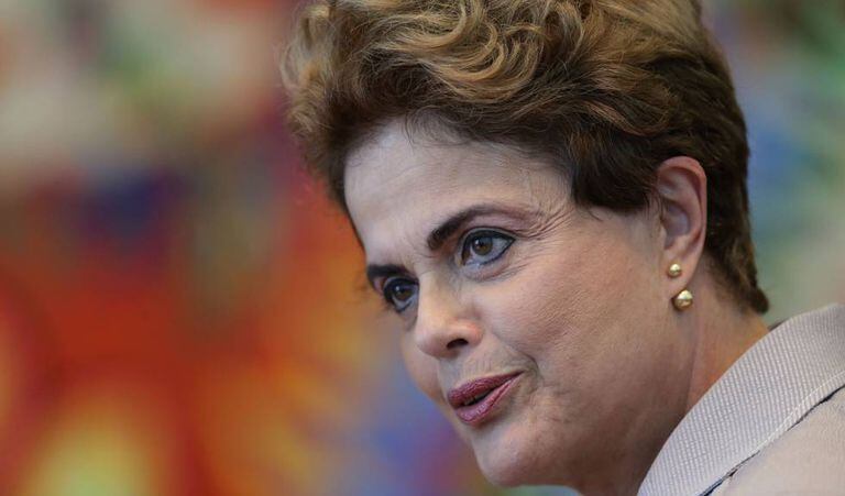 A presidenta afastada Dilma Rousseff.