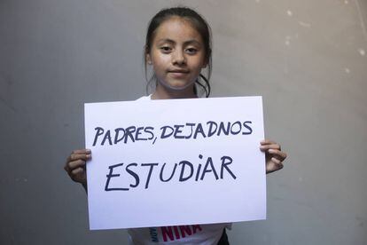 Naydelin, 13 anos, da Guatemala