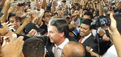 O deputado federal Jair Bolsonaro, pré-candidato à presidência em 2018.