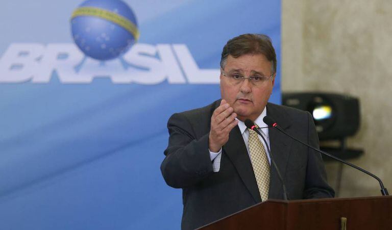 O ex-ministro Geddel Vieira Lima em evento do Governo.
