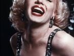 Marilyn Monroe parece ser más reconhecida por sua repercussão social e artística que por sua carreira como atriz. Embora não tenha chegado a conquistar a crítica por suas interpretações, conseguiu dois Globos de Ouro e um David de Donatello. Na imagem, a atriz fotografada em 1954.