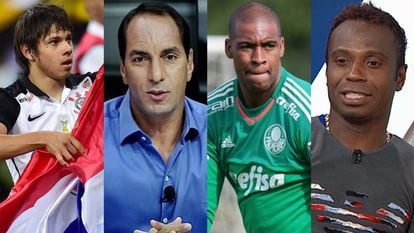 Romero e Edmundo; Jaílson e Edílson: ofensas raciais no futebol.