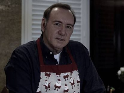 Kevin Spacey, no vídeo publicado por ele mesmo e intitulado 'Deixe-me ser Frank', em referência a seu personagem de 'House of Cards'