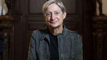 A filósofa norte-americana Judith Butler em Guadalajara (México).