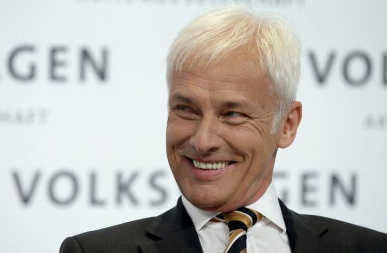 Matthias Mueller, novo presidente da Volkswagen, em março.