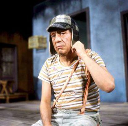 Chaves, interpretado por Roberto Bolaños, que morreu na sexta-feira.