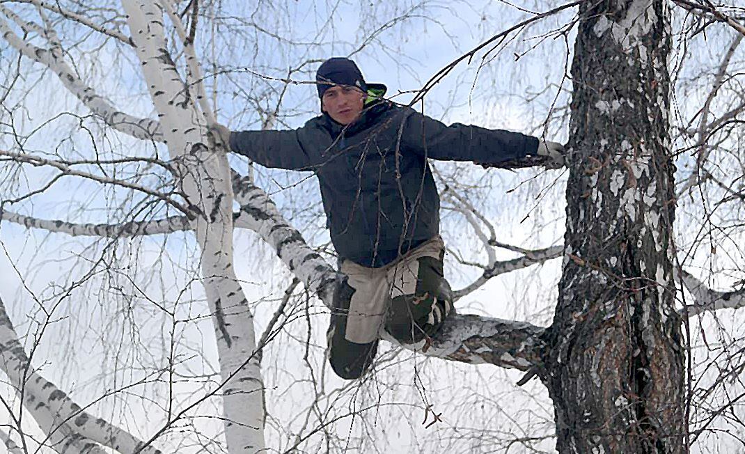Alexéi Dudoladov, estudante de Stankevichi (Sibéria, Rússia), em uma fotografia cedida por ele.