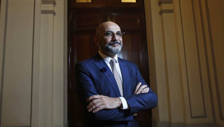 Fábio Bibancos em sua recente visita a Madri para receber o prêmio da Fundação Mapfre.
