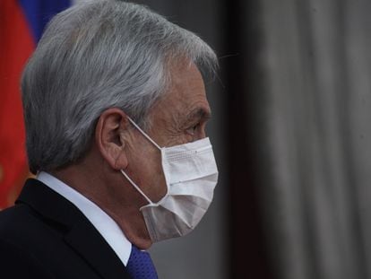 O presidente do Chile, Sebastián Piñera, em 9 de junho.