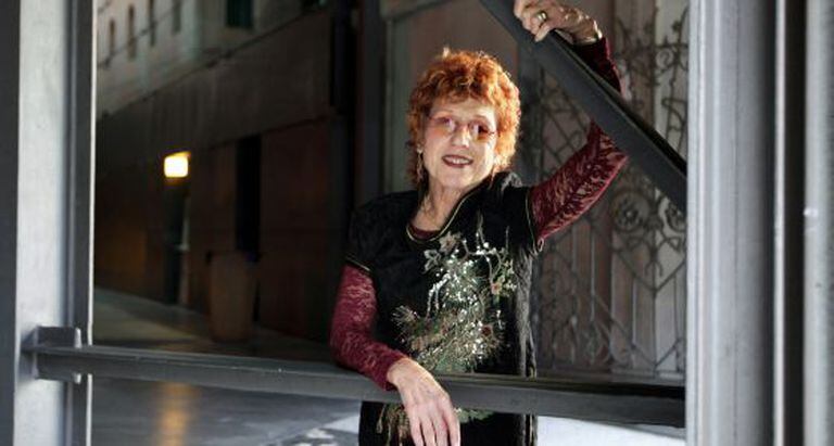 Judy Chicago, no Azkuna Zentroa de Bilbao.