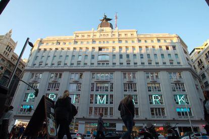Primark em Madri após a reabertura em 15 de junho. 