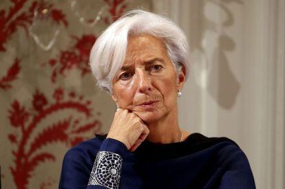 A diretora-gerente do FMI, Christine Lagarde . 