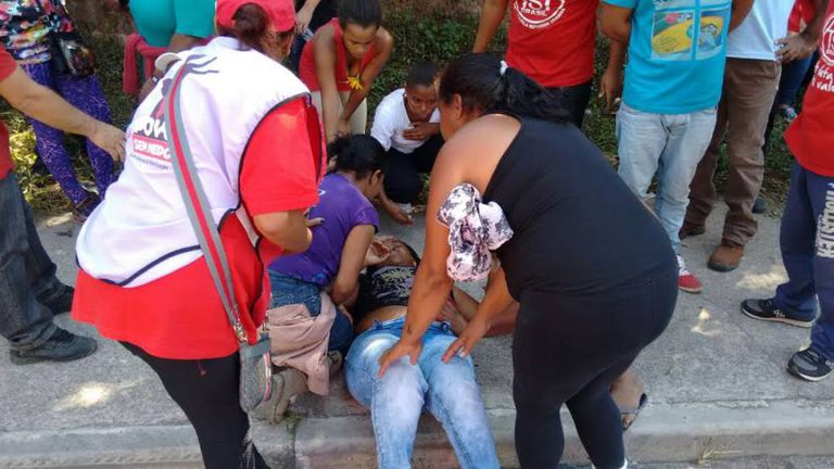 Edilma dos Santos foi ferida em Itapecerica.