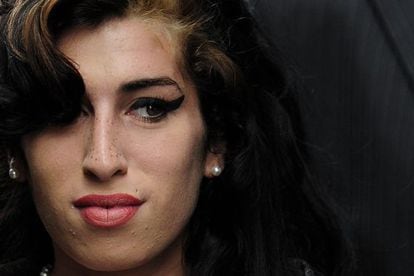A cantora britânica Amy Winehouse.