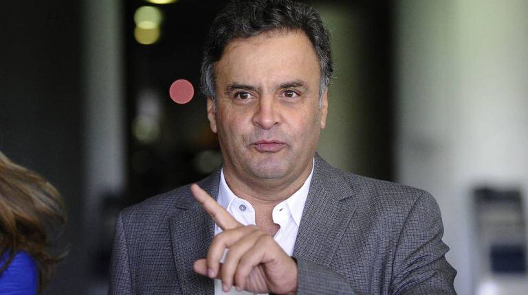 O senador Aécio Neves, que deve ser beneficiado pela decisão do STF.