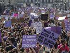 Manifestación del 8M en Barcelona.