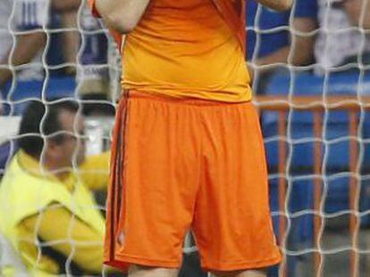 Casillas, após a derrota para a Juventus, na Champions.