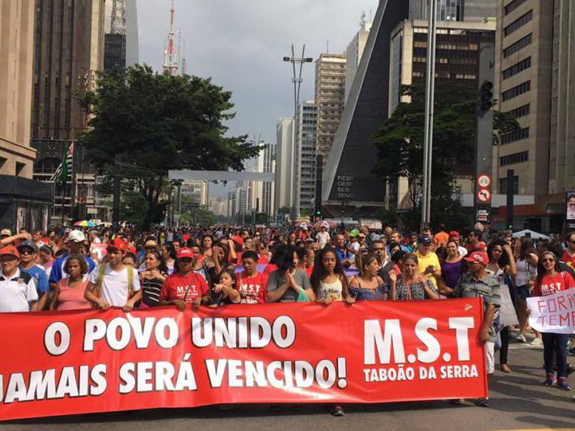 Manifestação Av. Paulista 24mai2017-232, Manifestação con…