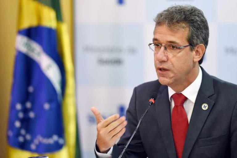O ministro da Saúde, Arthur Chioro, em entrevista em Brasília.